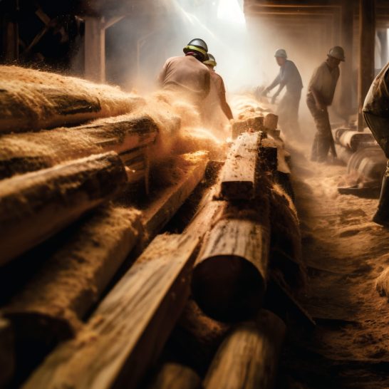 Sustainable milling of Brazilian hardwood